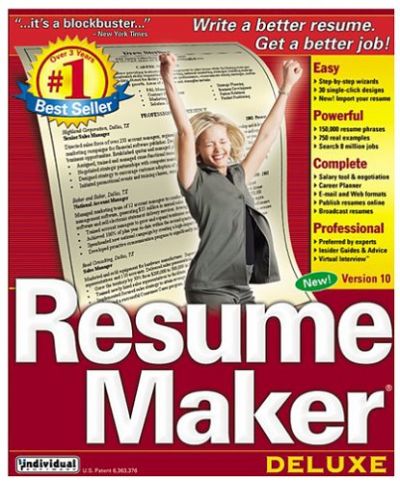 Resume maker professional deluxe 17